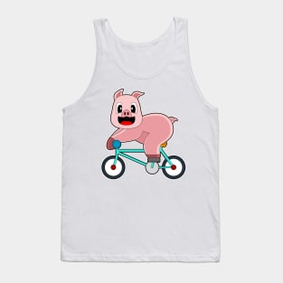 Pig Bicycle Tank Top